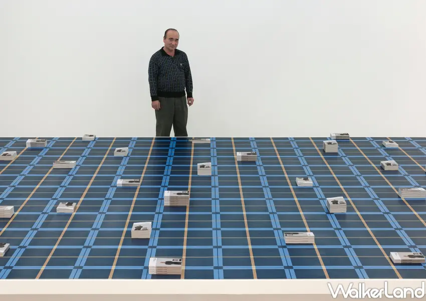▲北美館「物質世界」特展即日起至8/16登場，集結29位跨世代藝術家展出87件典藏作品。