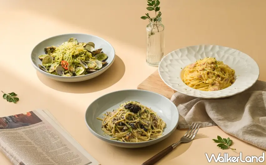 ▲和逸飯店台南西門館Cozzi KITCHÉN推出多款義式料理，提供旅展超值用餐選擇。圖／和逸飯店‧台南西門館提供；窩客島編輯李維唐整理