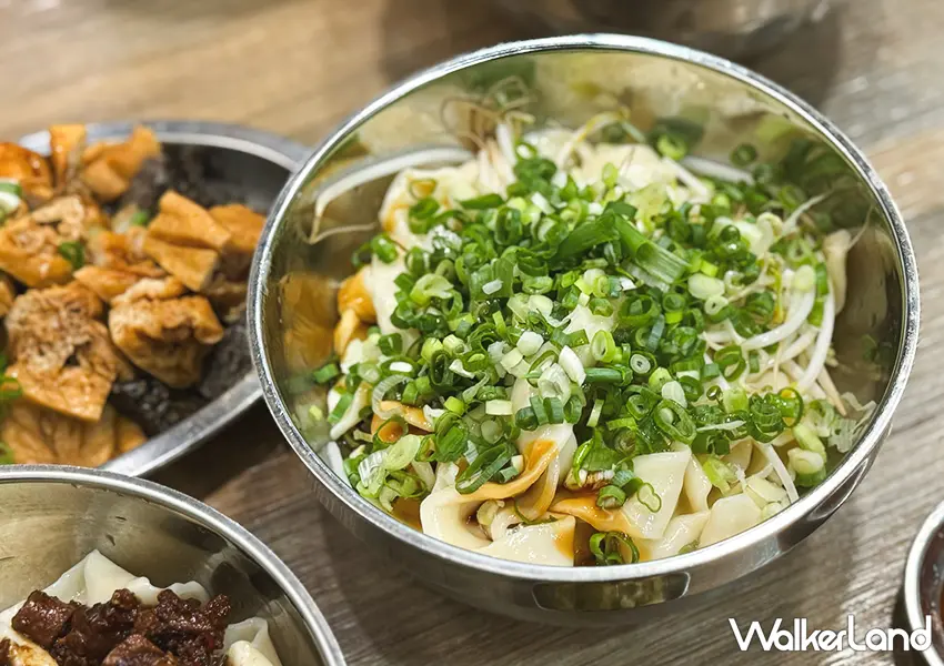 ▲士林美食推薦「王艇長酢醬麵」推薦菜單：克難麵
