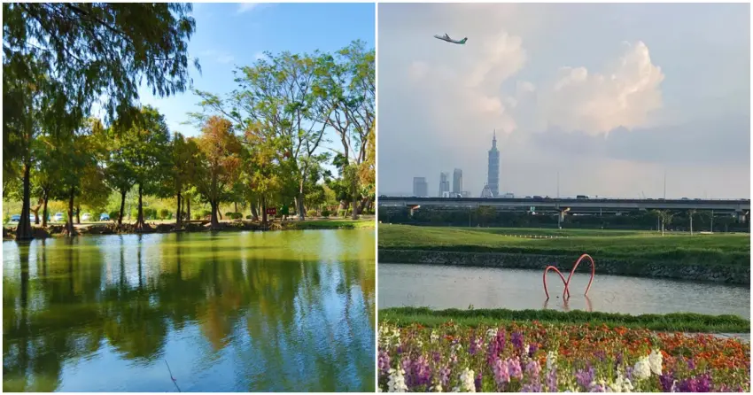 ▲無論想在湖畔放空,還是在河岸草地吹風,全台藏有不少適合野餐、悠閒待上整個午後的療癒景點。