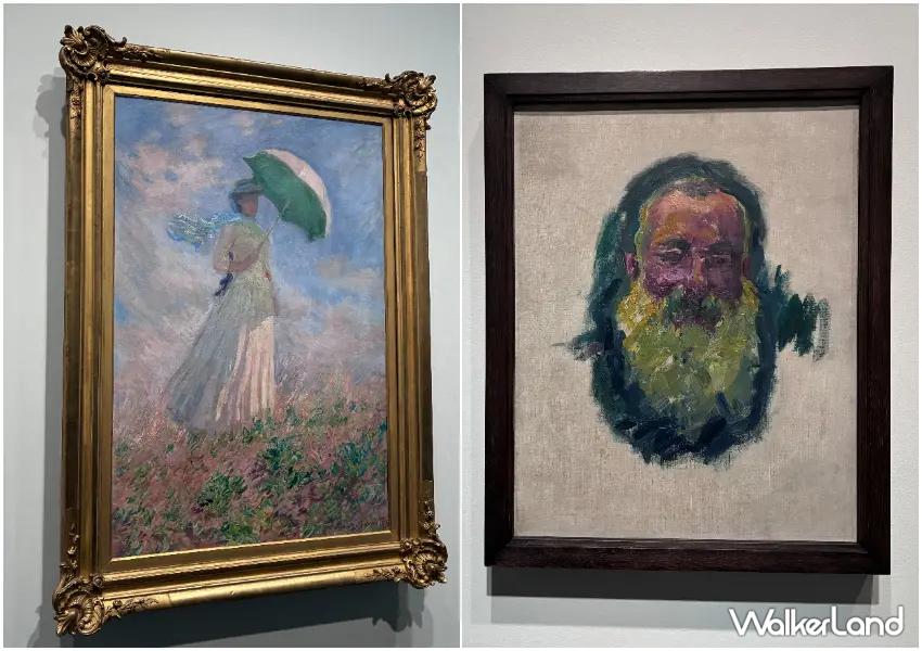 ▲除《睡蓮》、《撐陽傘的女人》等經典作品外,此次特展亦集結莫內不同時期的創作,讓觀眾一口氣回顧莫內的藝術風格與生平軌跡。