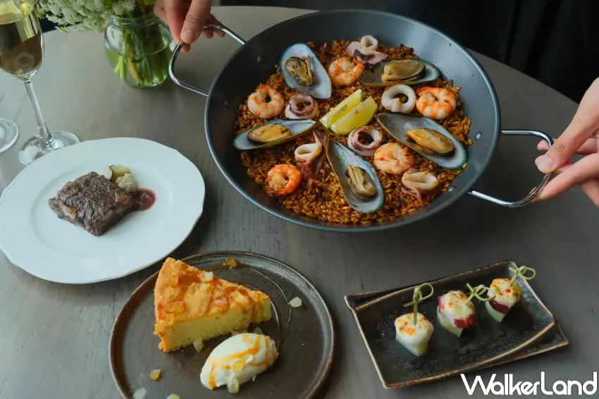 ▲INPARADISE 饗饗推出「味旅•西班牙」聯名企劃,攜手JARANA主廚打造期間限定 buffet 西班牙料理新菜色。(攝影:張人尹)