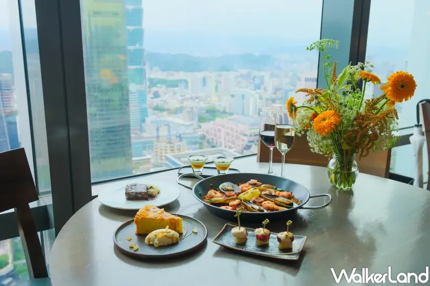 ▲饗饗把西班牙經典料理搬進 buffet 餐檯,從開胃菜到甜點都吃得到濃厚異國風味。(攝影:張人尹)