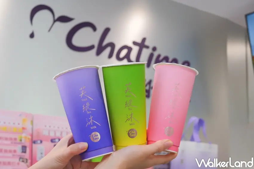 ▲日出茶太全新「新茶太」概念店插旗伊通商圈,同步推出芙緹沐果乳茶系列與開幕優惠活動。(攝影:張人尹)