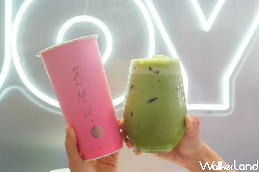 ▲日出茶太全新「芙緹沐」果乳茶系列,以Fruit+Tea+Milk概念打造甜點系手搖飲。(攝影:張人尹)