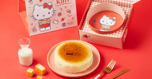 Kitty鐵粉搶下單！起士公爵Hello Kitty乳酪蛋糕超萌，迷你杯子版欠買。