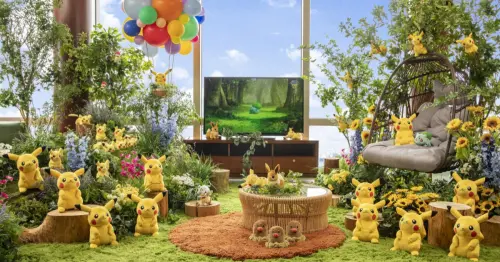 六本木五星奢華聯名！東京君悅「寶可夢30週年」限定：飛翔皮卡丘盛夏聖代與黃金漢堡餐。