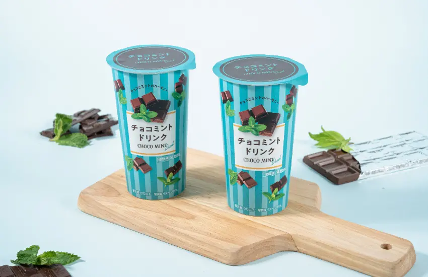 ▲薄荷巧克力飲料270公克喝起來很滿足。