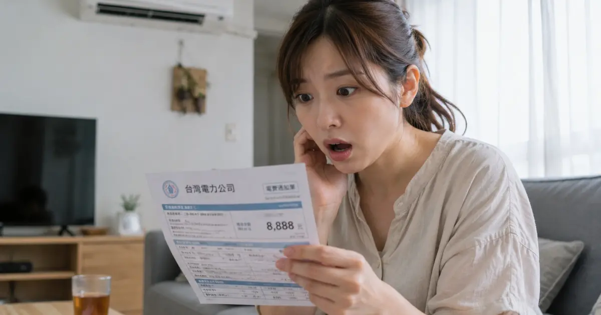 變頻冷氣開整天比較省！台電驚曝吹錯更傷荷包，黃金26度搭這神物電費省超多。