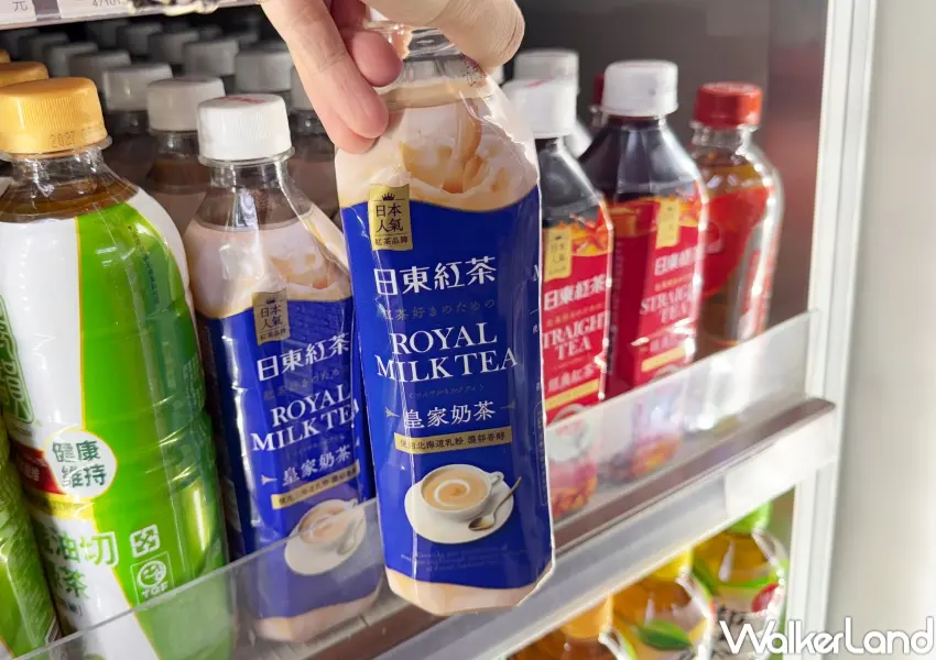 ▲日東紅茶系列5/27起於7-11搶先上市,三款瓶裝飲品原價35元,還同步推出單件32元優惠活動。(攝影:張人尹)