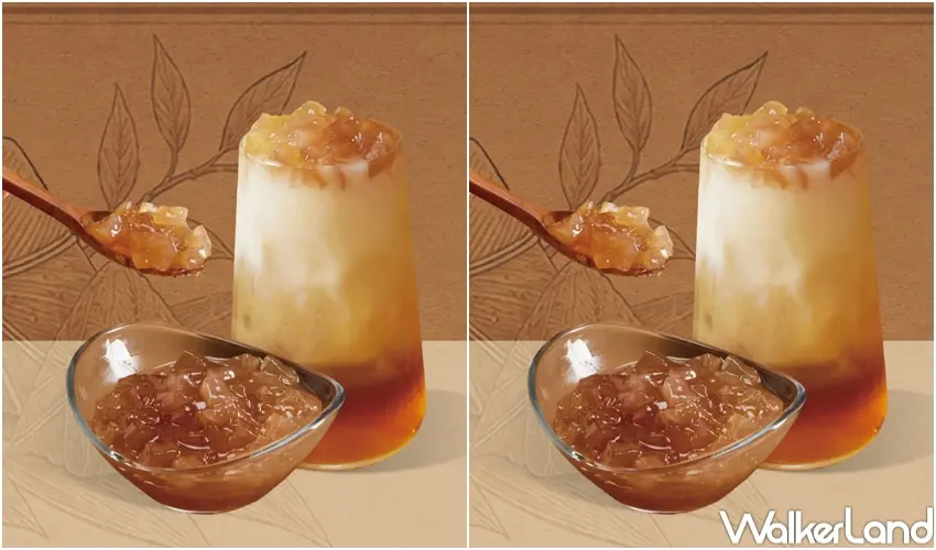 ▲Mr.WISH「粽夏一號」加入鹼粽QQ、焙茶粉粿與波霸,咀嚼感層次超豐富。(攝影:張人尹)