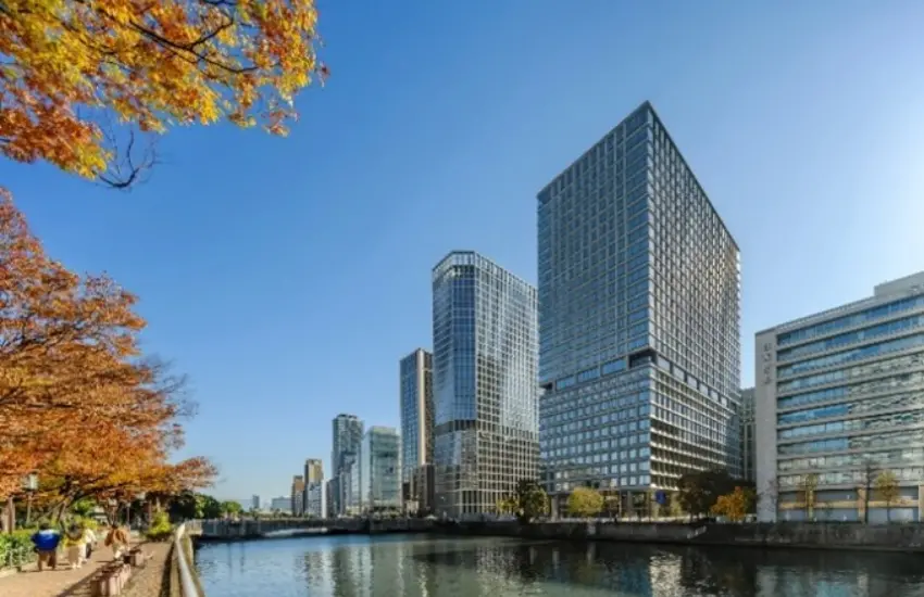 ▲位在大阪市中央區的北濱四丁目,位於御堂筋線上,緊鄰中之島。