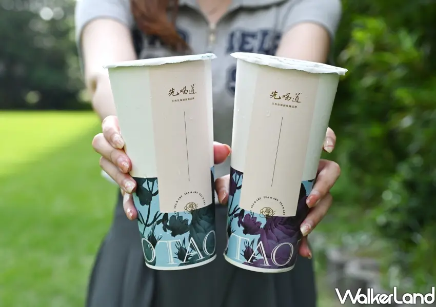 ▲先喝道台北車站K區店盛大開幕連兩天明星茶飲買一送一。