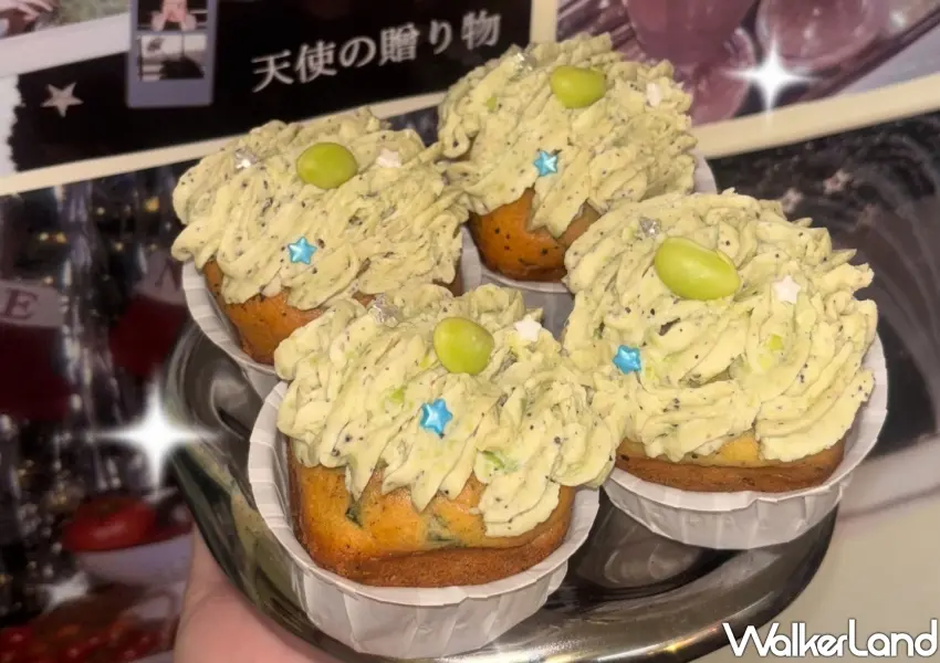▲「不快樂的小花」蒜香菠菜毛豆乳酪磅蛋糕，奇妙的鹹甜滋味刷新跑咖族甜點清單。