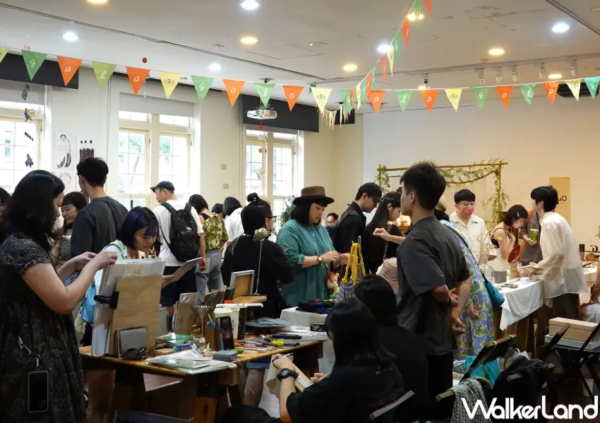 ▲中山站市集室內開逛!台北當代館25週年小誌主題快閃2天,20個品牌一次逛。