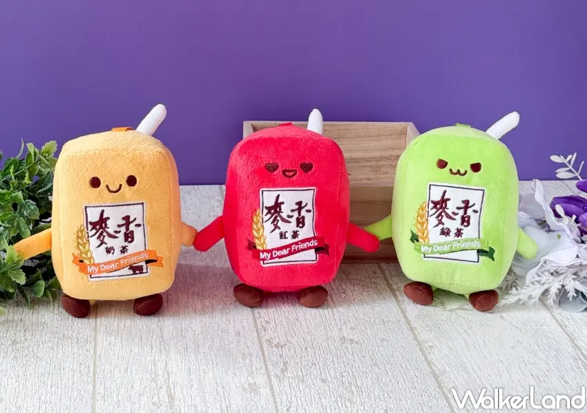 ▲統一麥香打造1:1比例「麥香娃娃」,搭配可愛表情與磁鐵手部設計,兩隻娃娃還能手牽手互動。(攝影:張人尹)