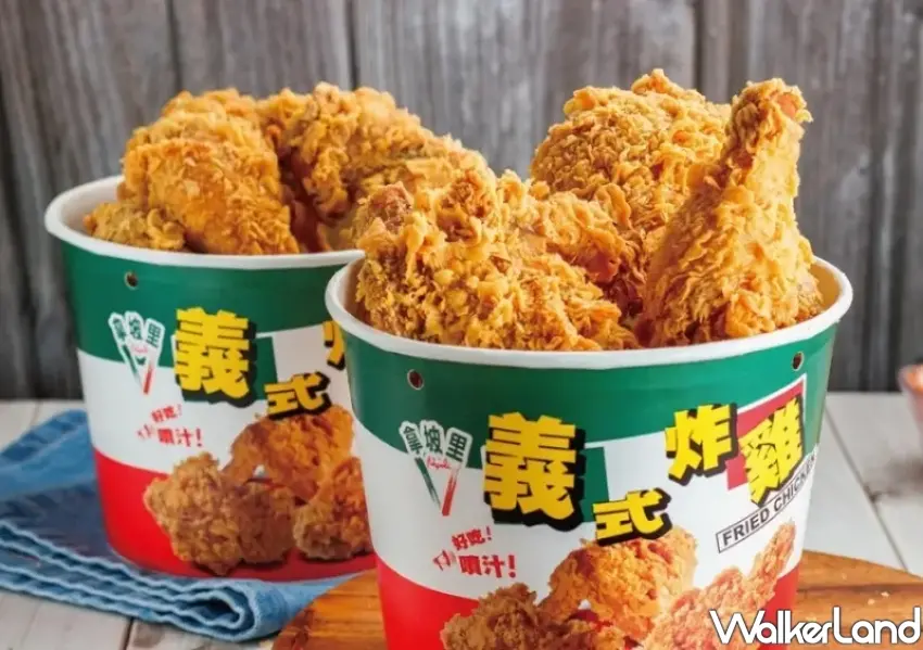 ▲拿坡里招牌炸雞現點現炸,這次美廉社雞加酒優惠,可自由選擇原味、辣味或香烤雞,滿足炸雞控的胃。