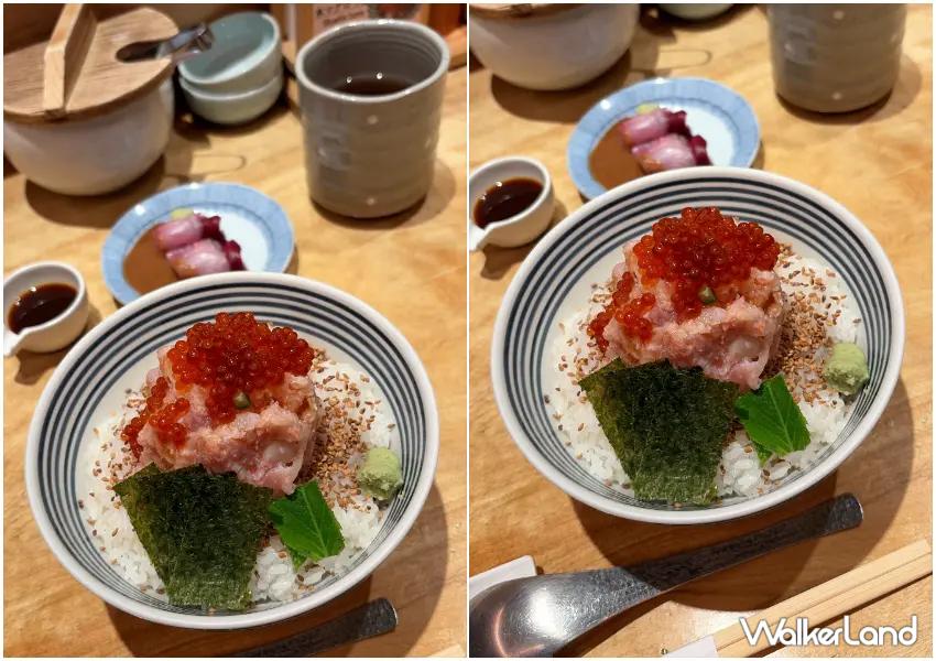 ▲六本木人氣海鮮丼名店「つじ半」是不少饕客的口袋名單,滿滿鮭魚卵與海鮮鋪上白飯,可說是視覺與味覺的雙重饗宴。