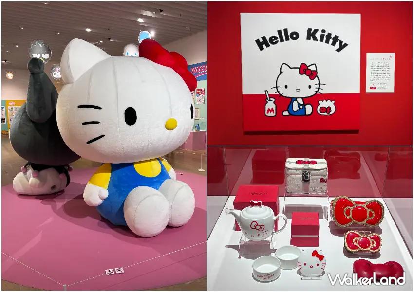 ▲三麗鷗60週年展覽登場!Hello Kitty與經典角色齊聚東京六本木,粉絲們絕對要衝一波。
