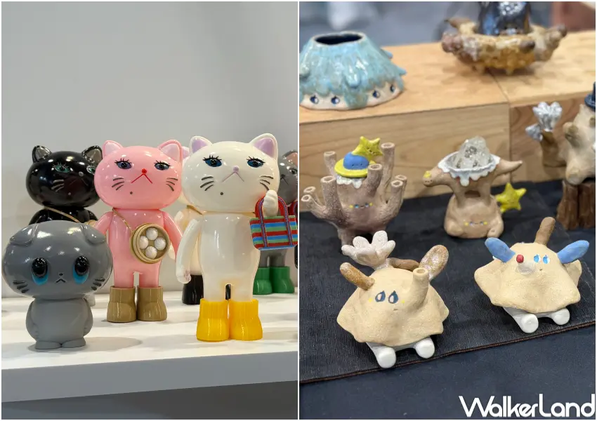 ▲2026台北潮流玩具展！超過300攤海內外創作者周邊小物，連4天全部要逛。(攝影：鄭亦庭)