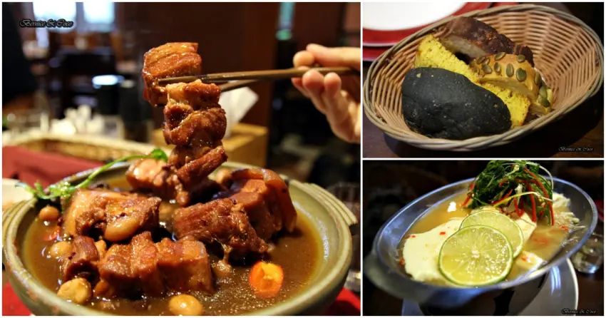 ▲「TINA廚房八德店」主餐豐盛,享有手工麵包、自助沙拉吧、飲品與甜點,親子午餐超有滿足感。