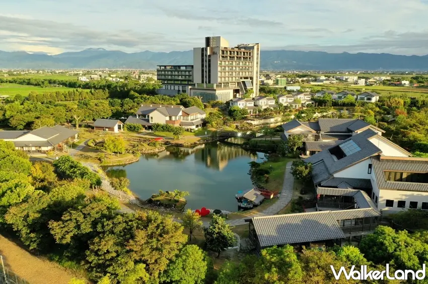 ▲榮獲全台最美親子飯店大賞的宜蘭綠舞國際觀光飯店於暑假推出暑於你的假期住房專案,主打日式主題園區與一泊三食極致放鬆體驗,圖/宜蘭綠舞國際觀光飯店提供;窩客島編輯李維唐整理