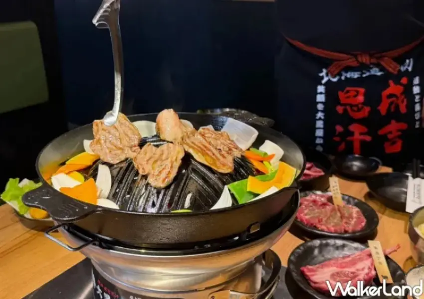 ▲北海道必吃名店「旭川成吉思汗大黑屋」海外首店正式落腳台北中山商圈。（攝影：編輯 鄭雅之）