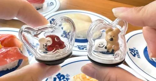 藏壽司聯名DINOTAENG！矮袋鼠扭蛋 加價購清單，DINOTAENG周邊小物壽司控必收。