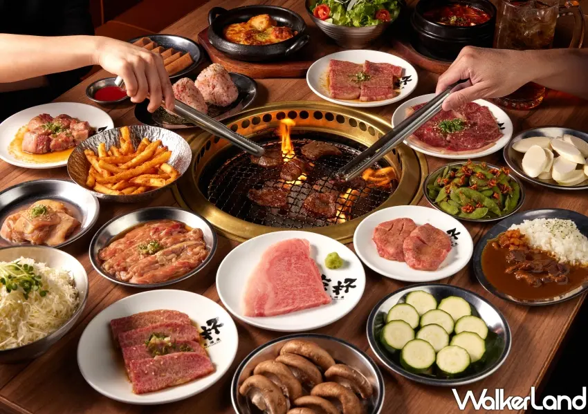 ▲乾杯居酒屋27週年慶最澎湃的夢幻燒肉盛宴，豐富的高檔日本A5和牛食材絕對是全台肉控聚餐首選。
