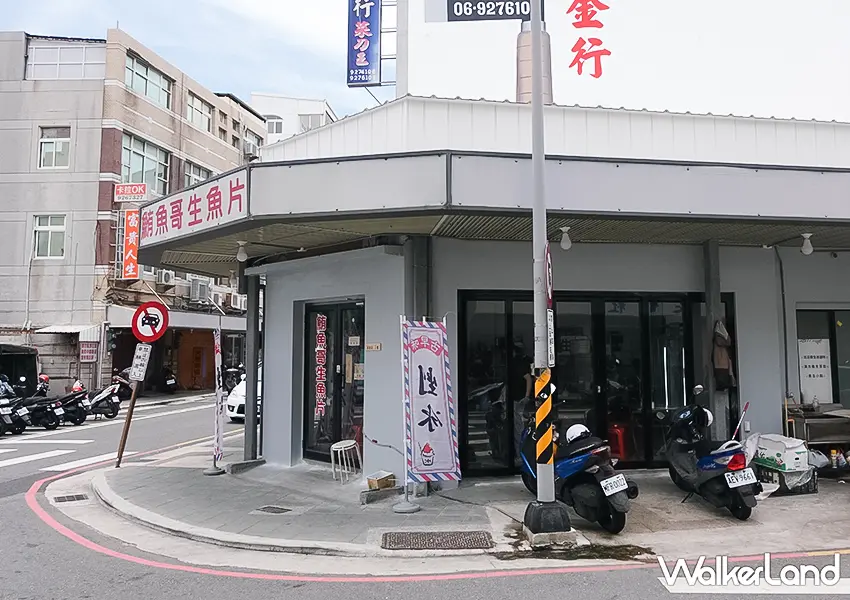 ▲澎湖馬公美食「鮪魚哥生魚片」每逢用餐時段總吸引大批觀光客前來（攝影：蕭芷琳）