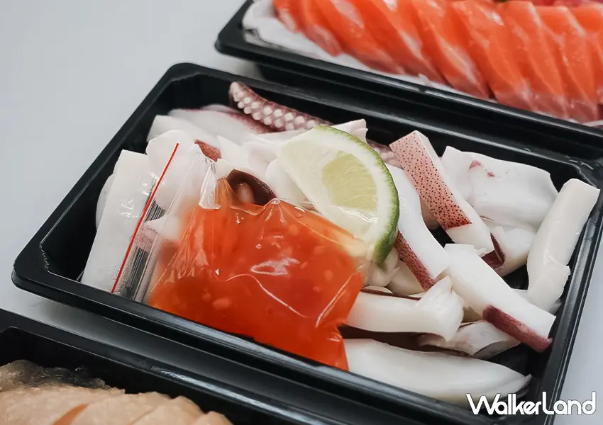▲澎湖美食「鮪魚哥生魚片」現撈新鮮澎湖小捲別錯過（攝影：蕭芷琳）