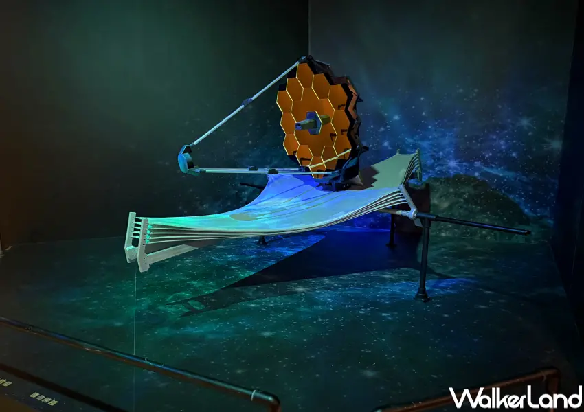 ▲士林天文館展覽5大展區!以銀河星空知識打造,帶你認識神祕銀河、星雲與頂尖觀測望遠鏡。(攝影:鄭亦庭)