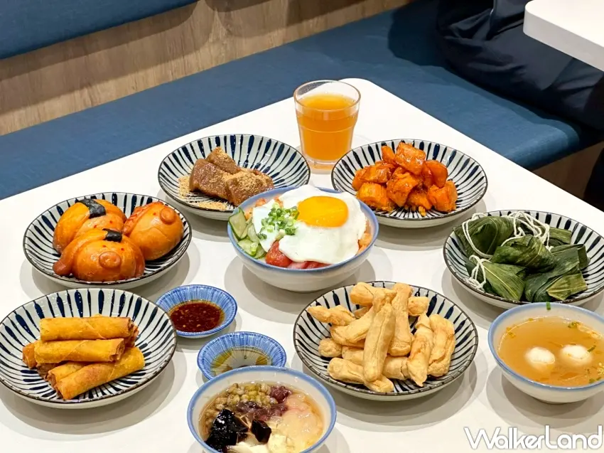 ▲忠青商行自助吧提供水晶拔絲地瓜等人氣甜點，打造濃厚台灣古早味特色。