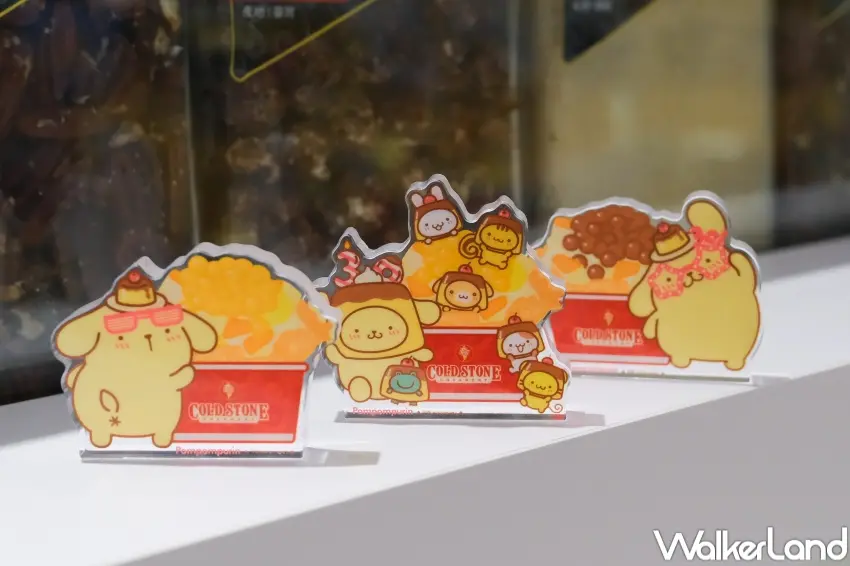 ▲COLD STONE推出「酷聖石好冰友」套餐，購買指定組合即可獲得聯名周邊與隱藏版收藏驚喜。（攝影：張人尹）