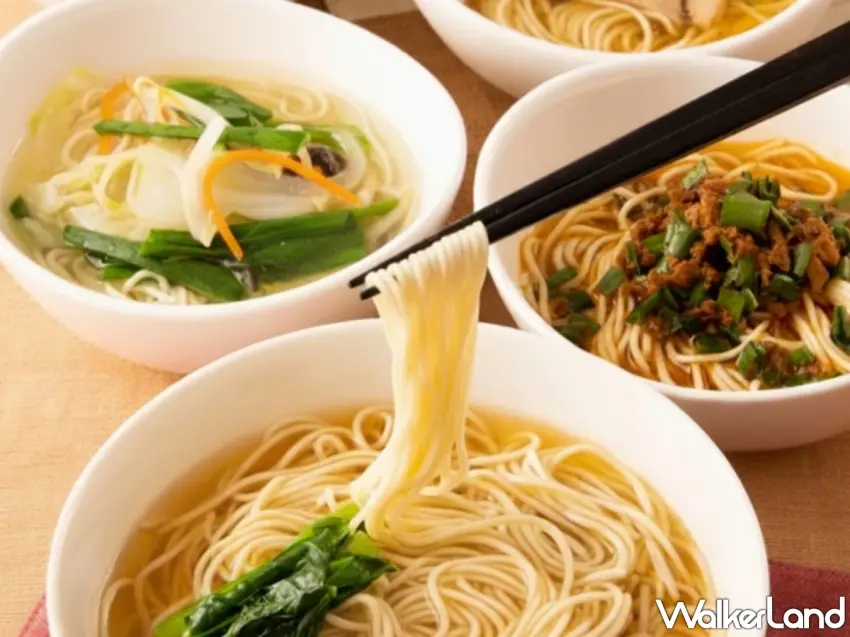 ▲人氣現煮麵類專區提供自由度極高的現做湯麵,甘醇高湯與Q彈麵條完美契合。圖/THE BUFFET 包包點心與THE BUFFET 點心甜心提供;窩客島編輯李維唐整理