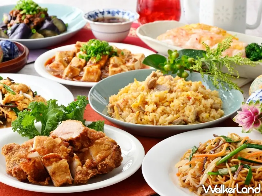 ▲香氣四溢的五目炒飯配上酥炸雞塊與麻婆豆腐,澎湃主食組合完全擄獲澱粉控的心。圖/THE BUFFET 包包點心與THE BUFFET 點心甜心提供;窩客島編輯李維唐整理