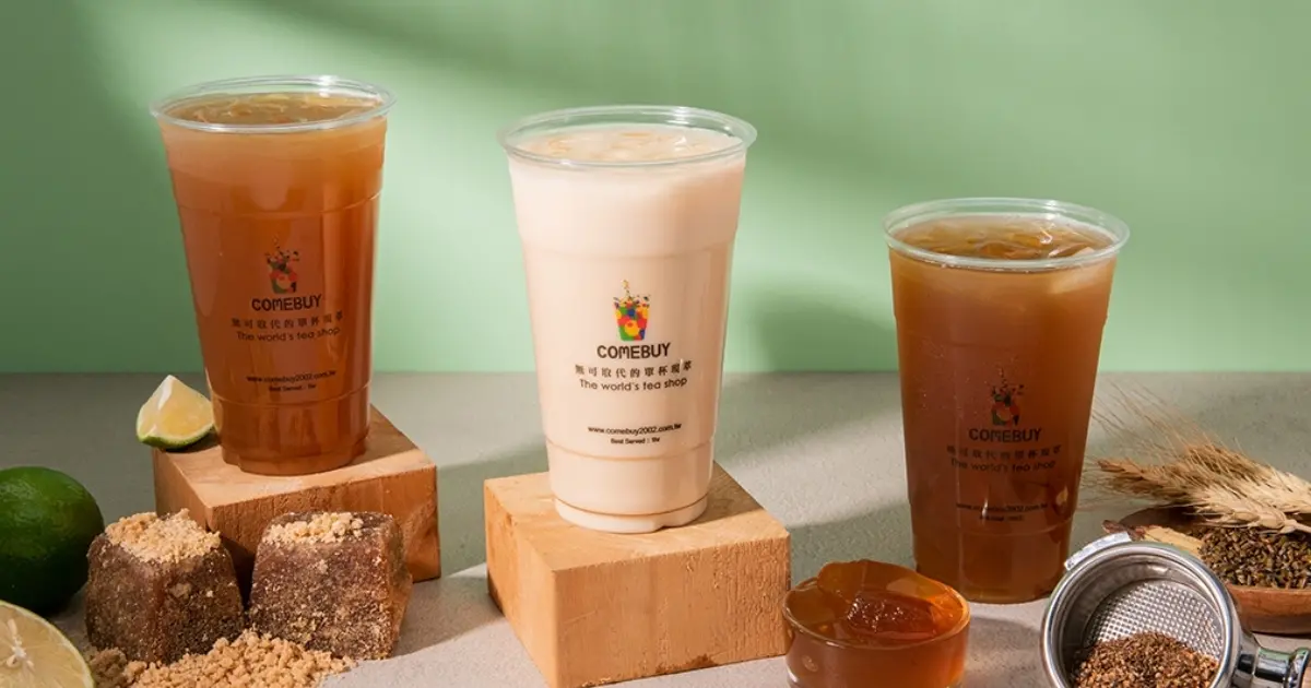 無咖啡因飲料新歡！COMEBUY輕麥決明茶領軍6新品，聯名遊戲「鳴潮」喝飲料送虛寶。