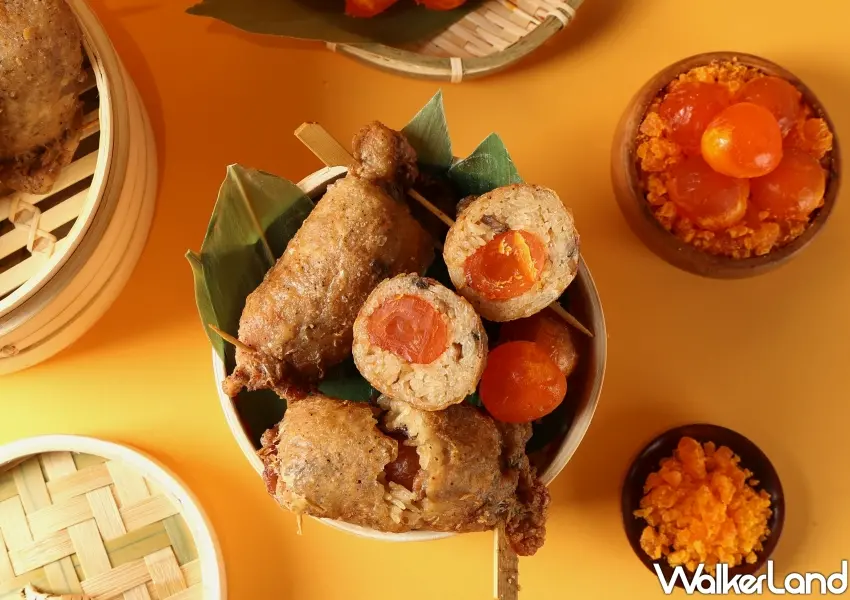 ▲全台頂呱呱門市推出「端午呱包雙吃組」等限定優惠套餐,以濃郁鹹蛋黃風味演繹經典在地美食,引發速食控朝聖。