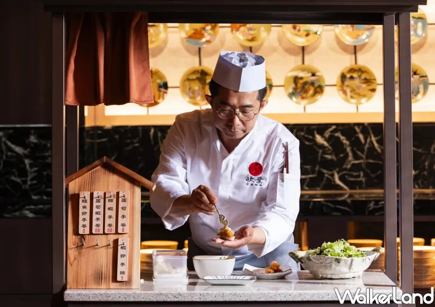 ▲職人現做互動式體驗手捲餐車服務,將和食傳統精髓融入在流動的日本美食饗宴劇場中。