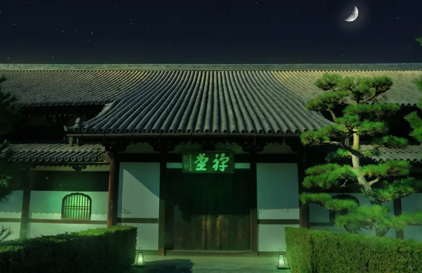▲在現存最大、最古老坐禪道場裡規劃「神經音樂坐禪」。