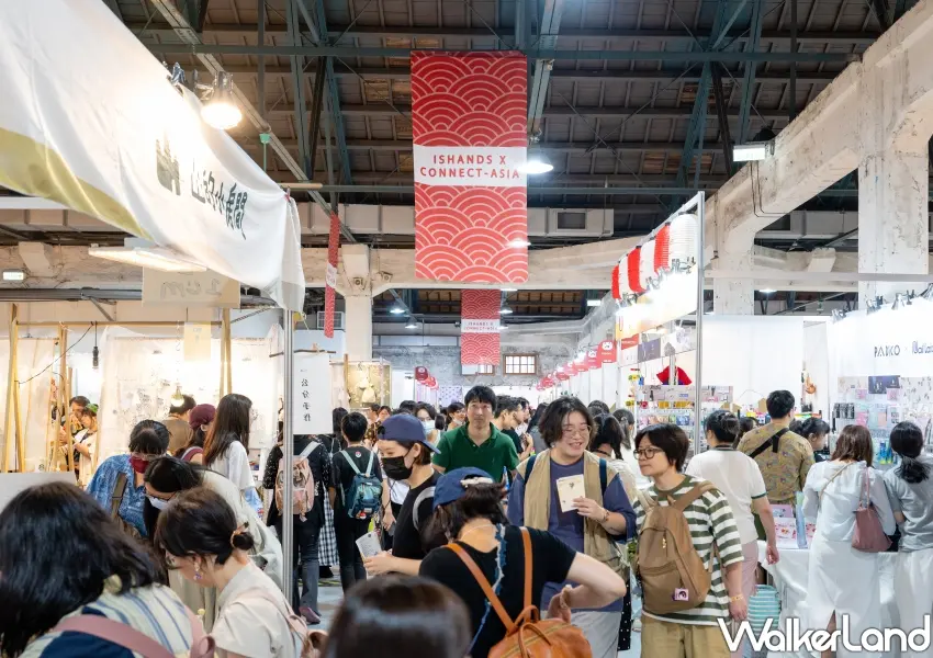▲華山文創園區日本手作祭吸引大批文青前來朝聖,限定三天的招財貓主題市集成為台北週末景點的熱門話題。