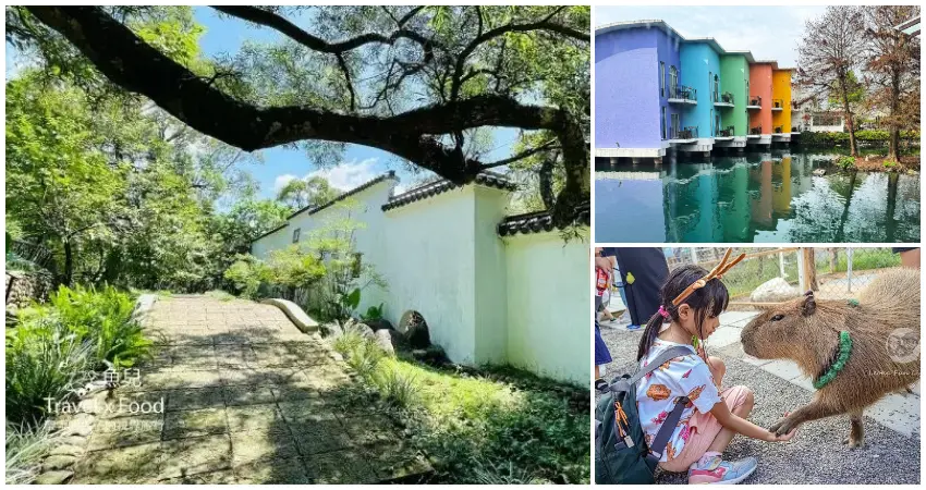 ▲宜蘭冬山景點推薦7選!超萌宜蘭水豚農場 免門票植物園,必玩宜蘭景點一次收。
