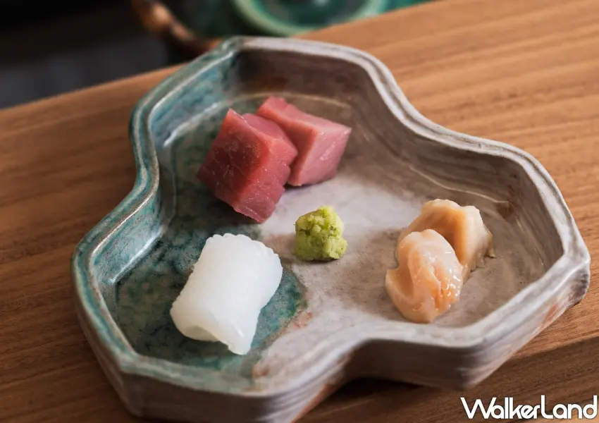 ▲刺身篇章包含黑鮪魚與象拔蚌等頂級海鮮,呈現精緻日料割烹的節奏。