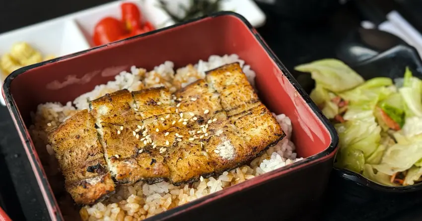 宜蘭礁溪必吃！熳老爺 在地人私藏炭烤鰻魚飯名店，爆卵母香魚超過癮。