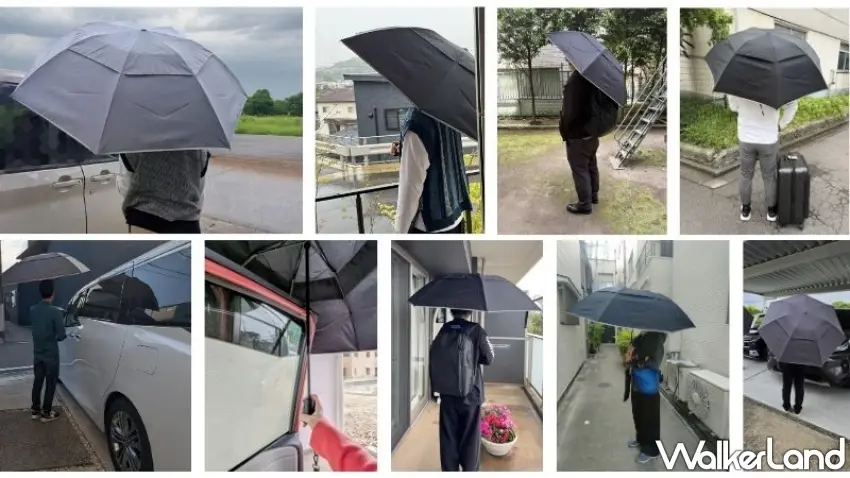 ▲主打3秒優雅乘車且365天全天候對應的NURASAN-J27Wss晴雨兼用傘。圖/合同會社NIG提供;窩客島編輯李維唐整理