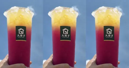大苑子端午限定！粉紅芒果冰沙2天特價77元，彰化火龍果翡翠愛玉全台上市。