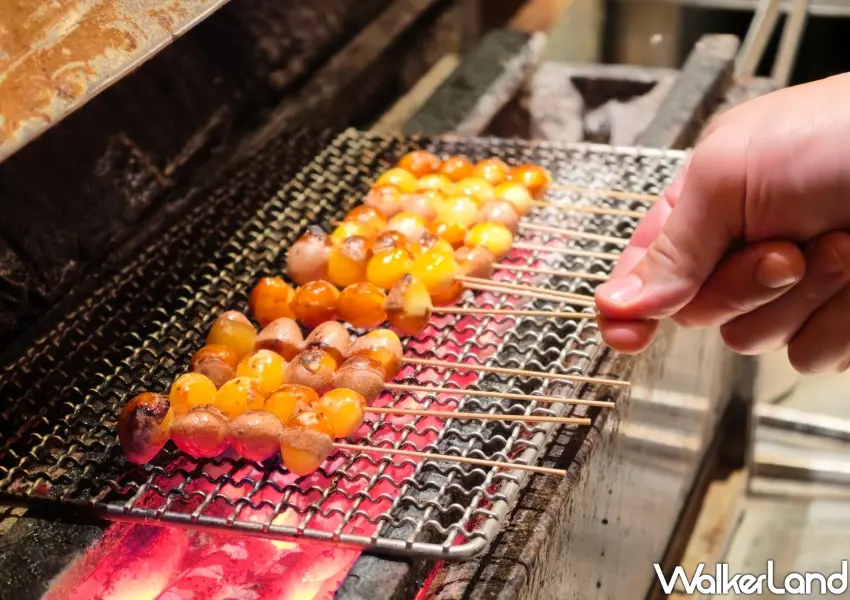 ▲在精緻的夏季雞懷石饗宴中,台北鳥喜貼心地穿插日本銀杏等季節蔬菜烤物,為饕客帶來舒適的味蕾轉換。(攝影:鄭雅之)