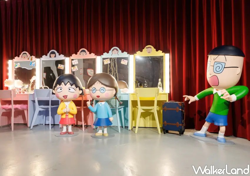 ▲櫻桃小丸子原作40週年特展以「原作、回憶、沉浸體驗」為核心，將經典漫畫畫面立體化重現。(圖：聯合數位文創提供)