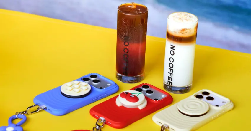 連假就衝中山站！CASETiFY、NO COFFEE聯名快閃，椰島拿鐵再吃免費水果冰。