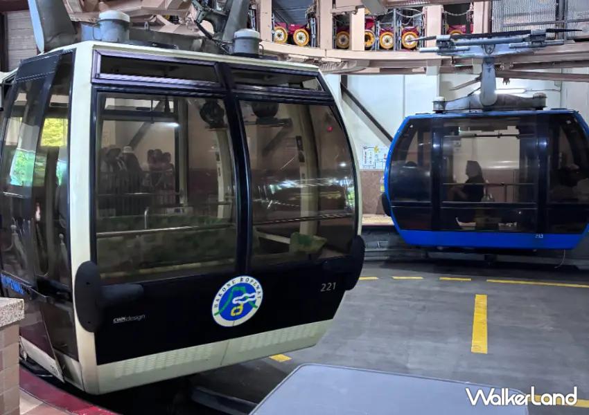 ▲來到箱根一定要體驗空中纜車,沿途能將山景收入眼底,天氣晴朗時還能清晰看見富士山。